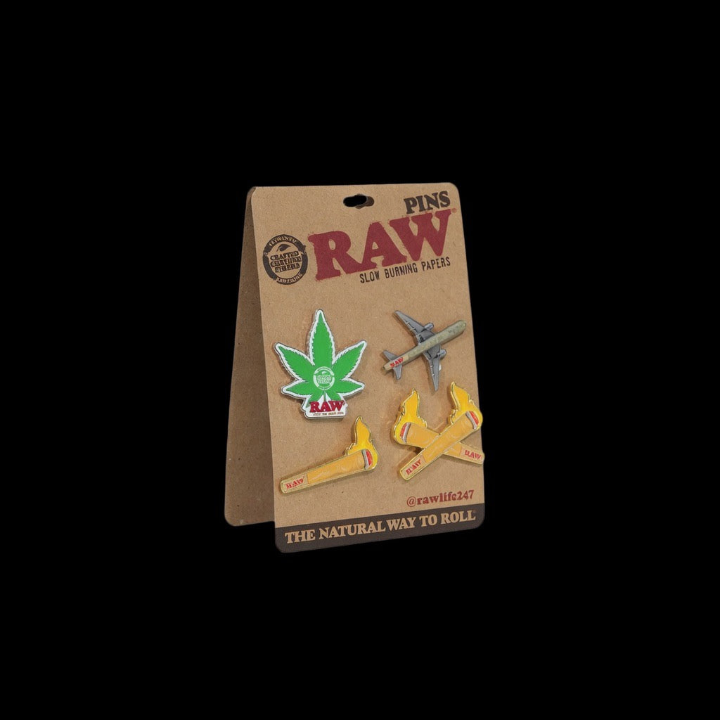 RAW Classic Badge Pin Set