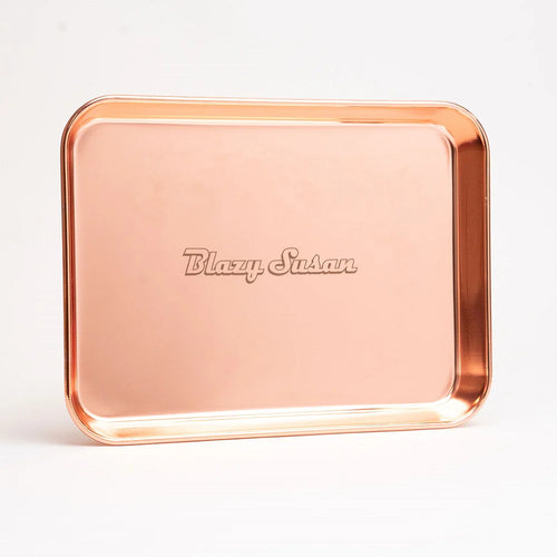 Blazy Susan Metal Rolling Tray