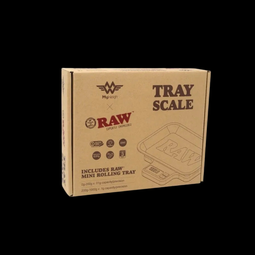 RAW x My Weigh Tray Scale