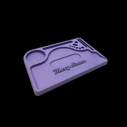 Blazy Susan Hemp Plastic Rolling Tray