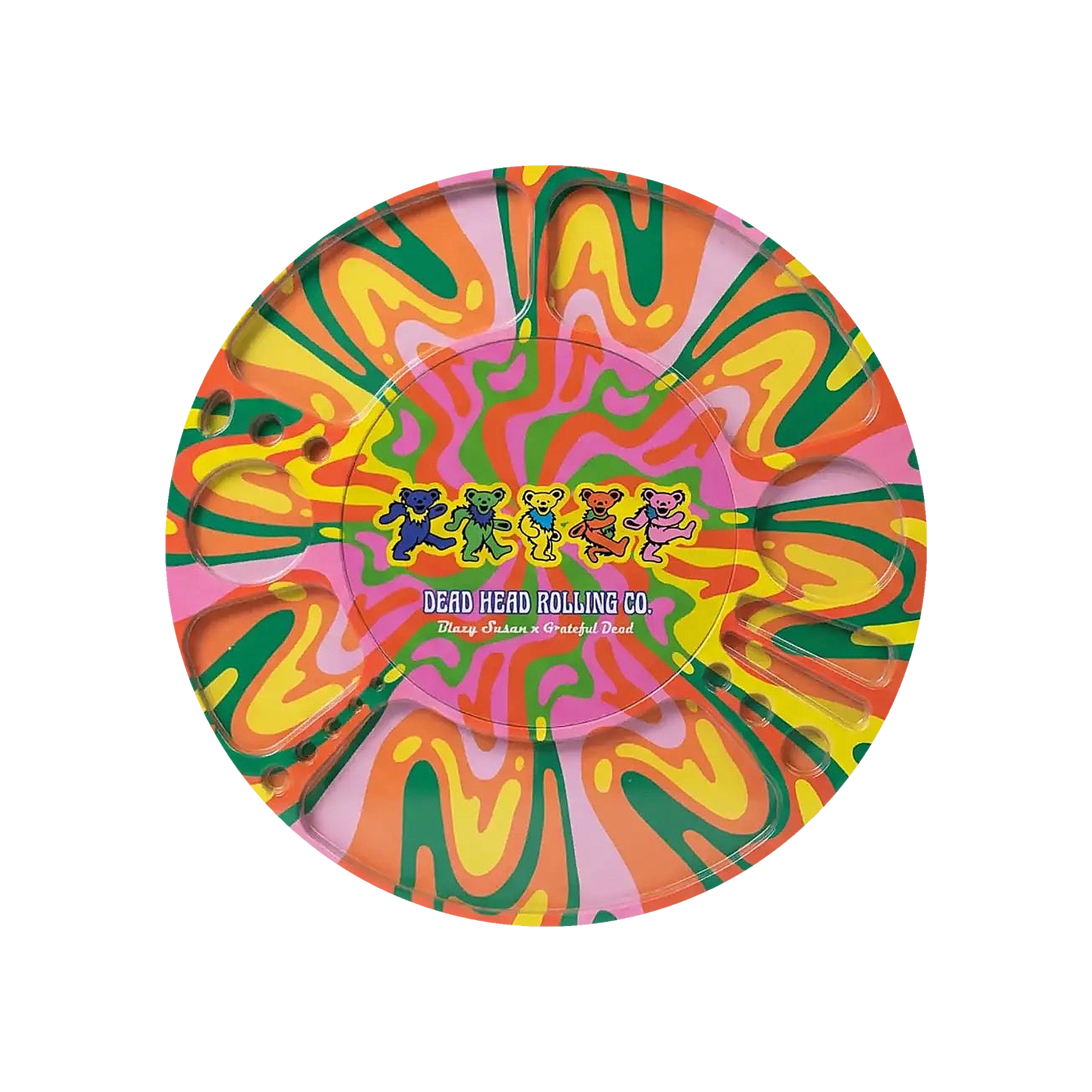 Blazy Susan x Grateful Dead Spinning Rolling Tray