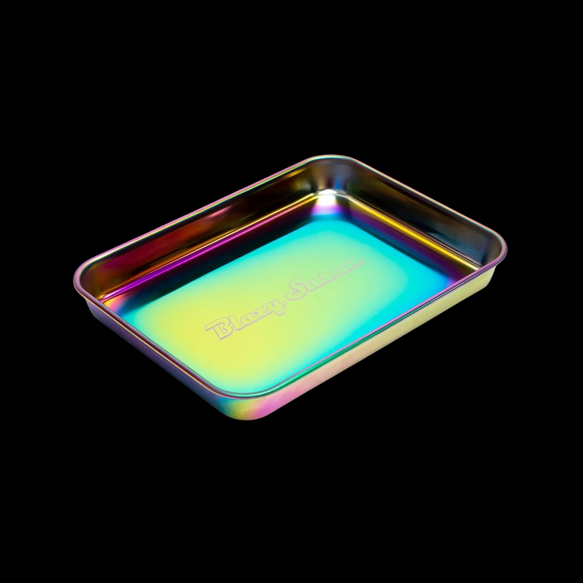 Blazy Susan Metal Rolling Tray
