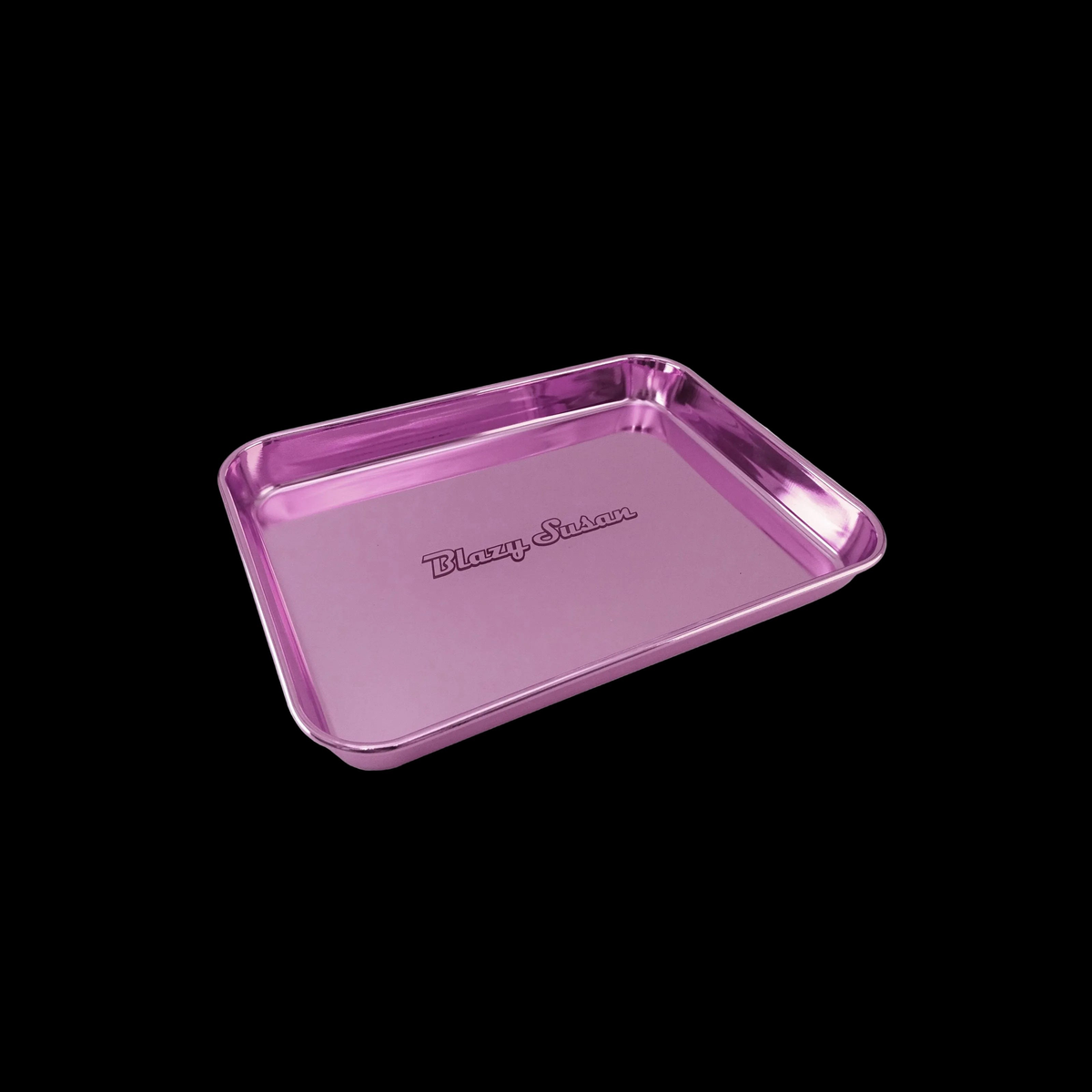 Blazy Susan Metal Rolling Tray