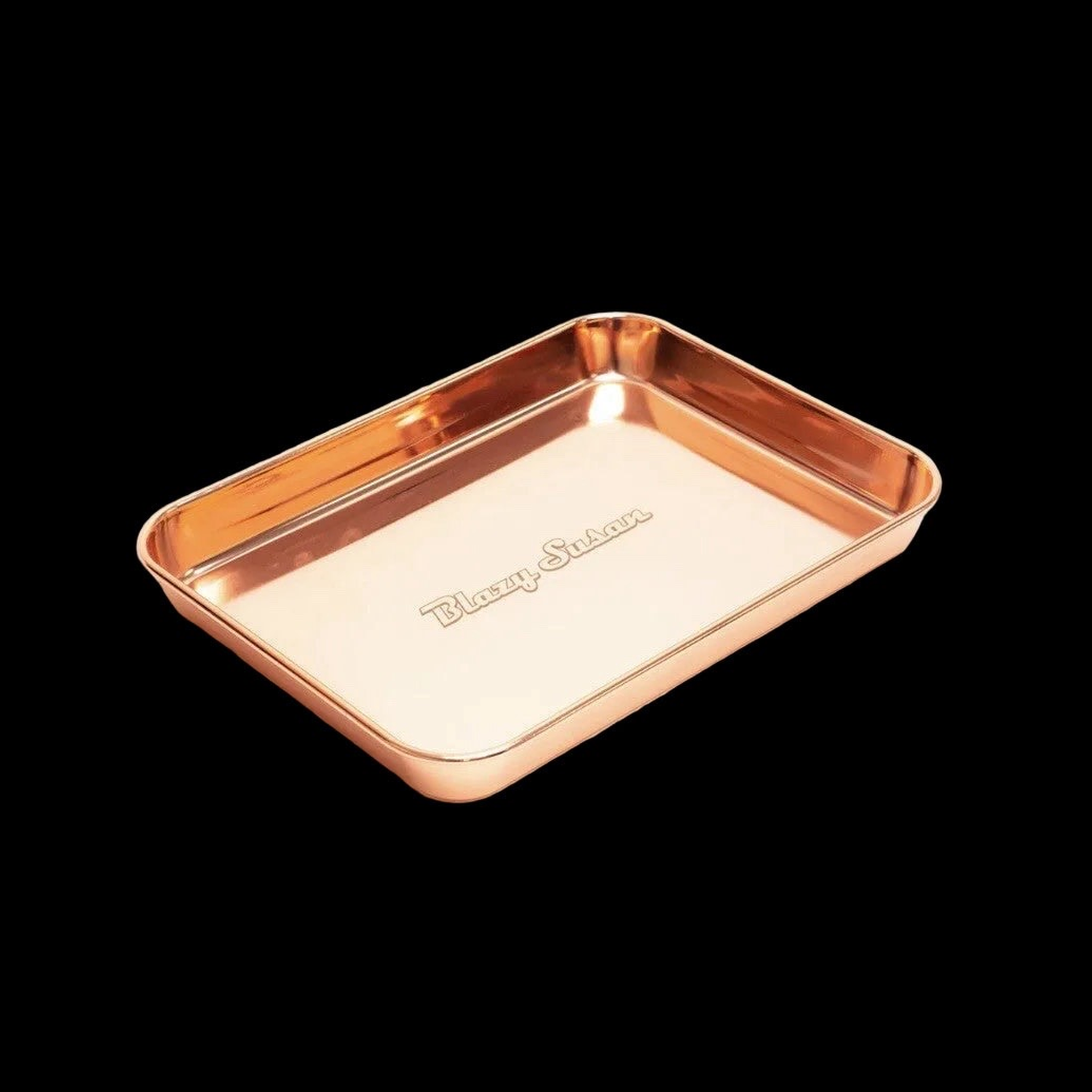 Blazy Susan Metal Rolling Tray