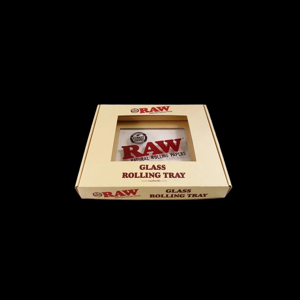RAW Star Glass Rolling Tray