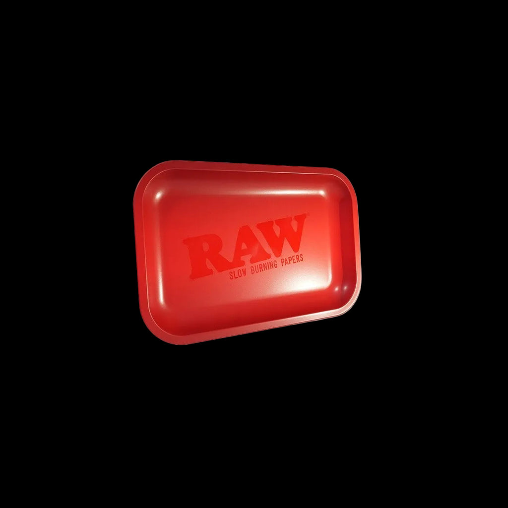 RAW Rolling Tray Small - Red Matte Murder'd Tray